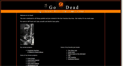 Desktop Screenshot of godead.com